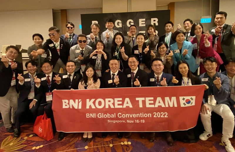 BNI 글로벌 컨벤션 싱가폴 2022.11